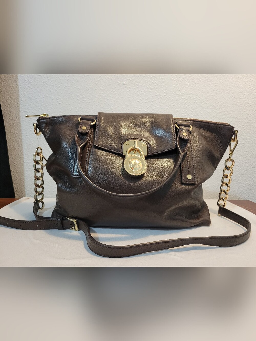 Authentic Michael Kors Hamilton Slouchy Satchel